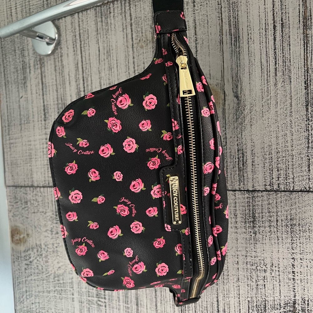 Juicy couture floral hip pack crossbody